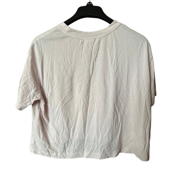 NIKE Logo Pink Crop Top - Picture 3 of 3